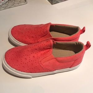 Brand new - never worn toddler girl slip on shoes